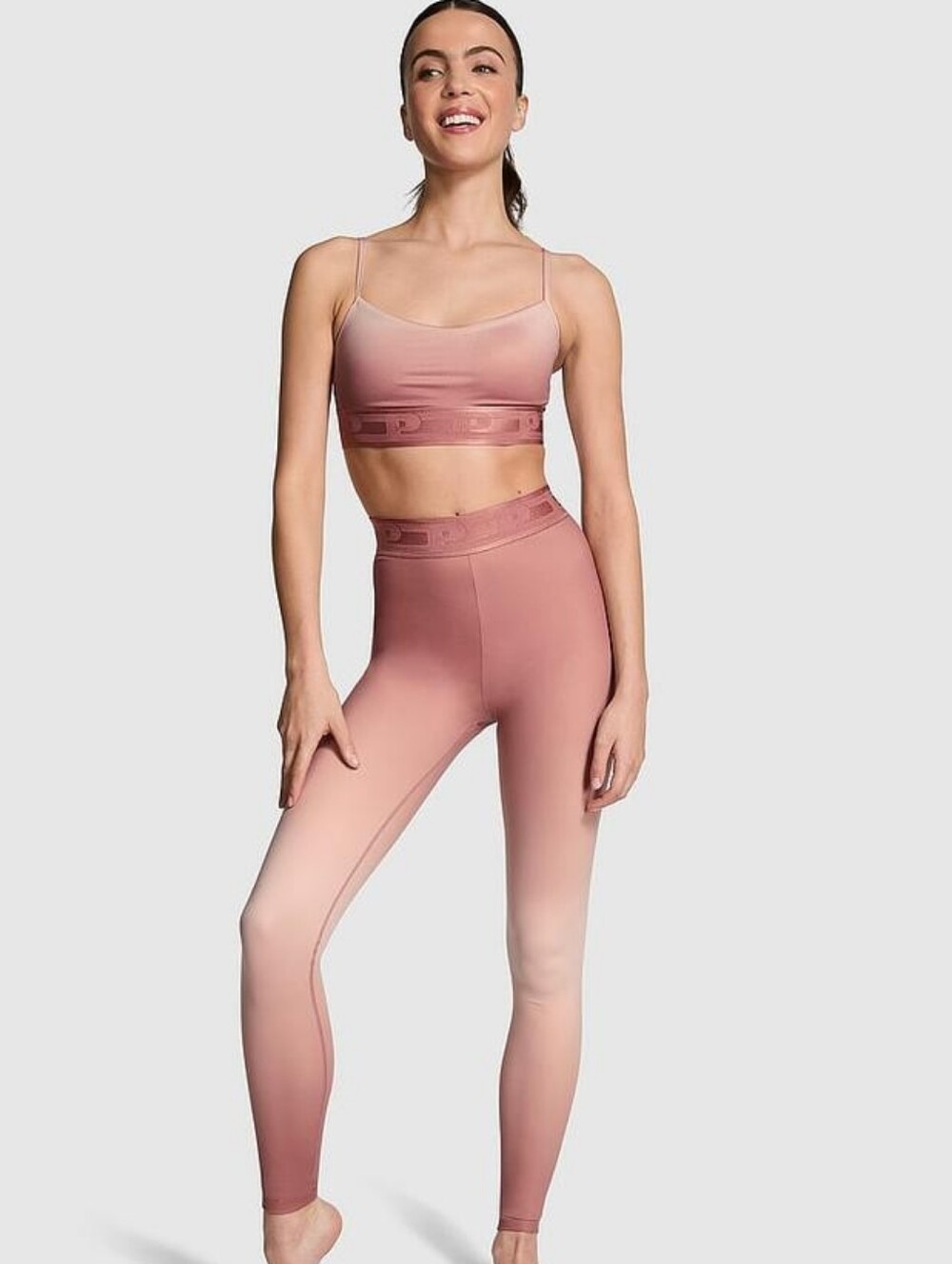 PINK Ultimate High-Waist Leggings - Wanna Be Pink Ombre